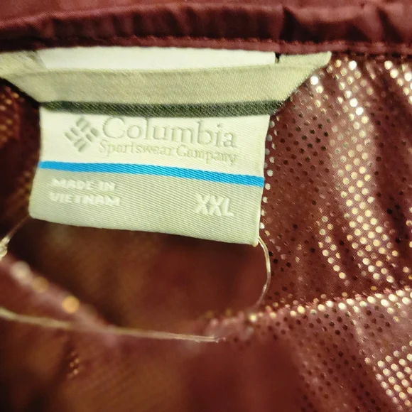 Burgundy Columbia Jacket - Picture 6 of 6